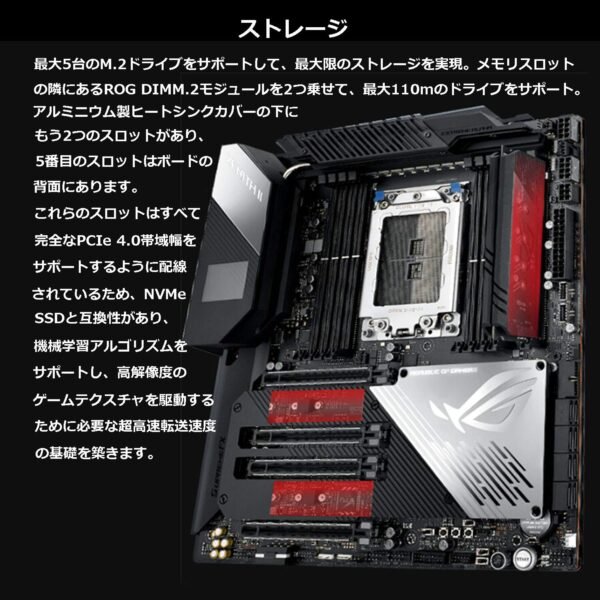 ASUS ROG Zenith II Extreme Alpha TRX40 Gaming AMD 3rd Gen Ryzen ...