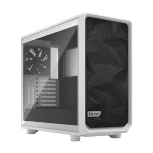 Fractal Design Meshify 2 Dark / Light / Clear Tempered Glass Flexible E-ATX Mid-Tower Gaming Cabinet Case with Three Dynamic X2 GP-14 Fans and Removable Front Filter – Black (FD-C-MES2A-02) / (FD-C-MES2A-04) / (FD-C-MES2A-05)