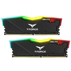 Teamgroup T-FORCE DELTA RGB Series 16GB (8GBX2) DDR4 3200MHz Black Memory TF3D416G3200HC16CDC01 / White Memory TF4D416G3200HC16CDC01