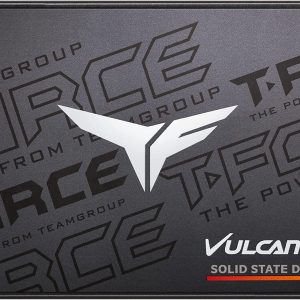 TEAMGROUP T-Force Vulcan Z 512GB SLC Cache 3D NAND TLC 2.5 Inch SATA III Internal Solid State Drive SSD (R/W Speed up to 530/470 MB/s) T253TZ512G0C101