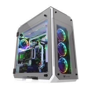 Thermaltake View 71 Tempered Glass Snow Edition Full Tower Chassis Gaming Cabinet (CA-1I7-00F6WN-00)